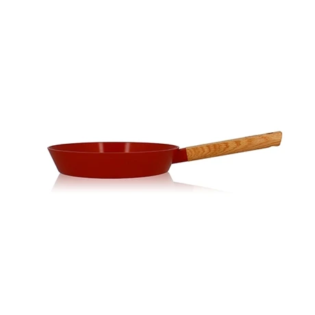 Poêle Ector Induction Aluminium Revêtu Manche En Bois 24 Cm Rouge 1 Poêle Ector Induction Aluminium Revêtu Manche En Bois 24 Cm Rouge