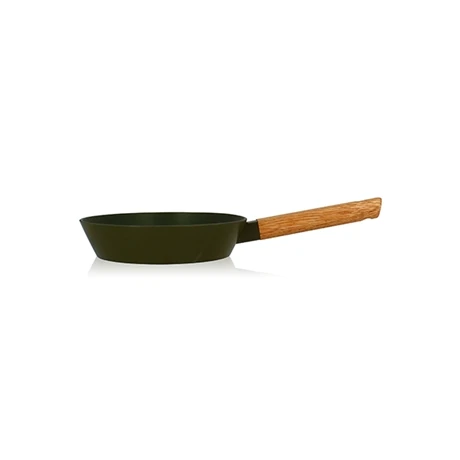 Poêle Ector Induction Aluminium Revêtu Manche En Bois 20 Cm Vert 1 Poêle Ector Induction Aluminium Revêtu Manche En Bois 20 Cm Vert