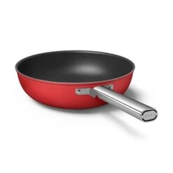 Smeg Wok Aluminium Antiadhésif 30 Cm Rouge Mat -Kitchen Aid Boutique 133006 2 6 Wok aluminium antiadhesif 30 cm rouge mat Smeg