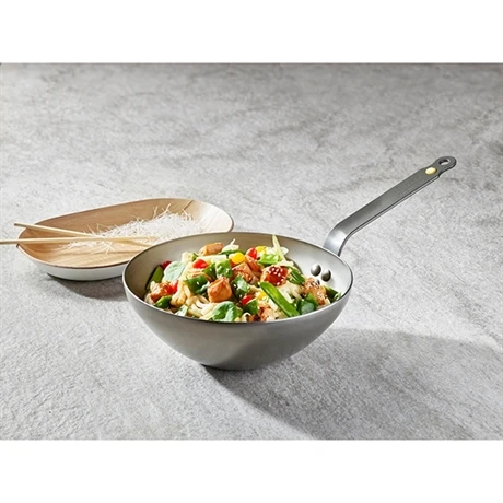 De Buyer Wok Minéral B 24 Cm 3 De Buyer Wok Minéral B 24 Cm – Image 3