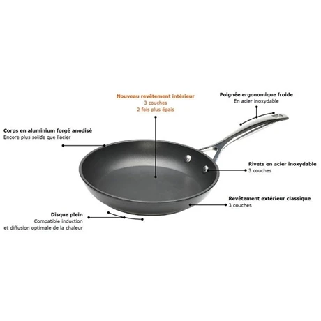 Le Creuset Wok Les Forgées 28 Cm 5 Le Creuset Wok Les Forgées 28 Cm – Image 5