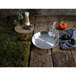 Poêle Sautoir Inox Castel'Pro 28 Cm -Kitchen Aid Boutique 271060 3 5 Poele sautoir inox Castel Pro 28 cm Cristel