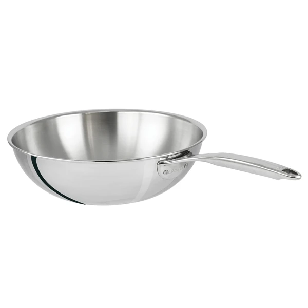 Wok Inox 30 Cm Castel'pro 1 Wok Inox 30 Cm Castel'pro