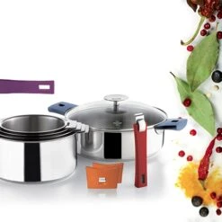 Poêle Revêtue Mutine 20 Cm Sans Manche -Kitchen Aid Boutique 27124 1 1 Poele revetue Mutine 20 cm sans manche Cristel