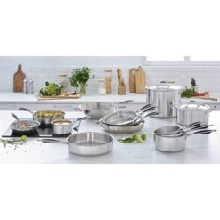 Sauteuse Excell'Inox Tout Inox 24 Cm -Kitchen Aid Boutique 272026 2 4 Sauteuse Excell Inox tout inox 24 cm Mathon