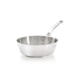 De Buyer Sauteuse Milady Acier Inoxydable 24 Cm