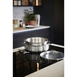 De Buyer Sauteuse Droite Inox Alchimy Loqy 24 Cm -Kitchen Aid Boutique 272044 4 1 Sauteuse droite inox Alchimy Loqy 24 cm De Buyer