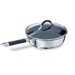 Sauteuse Antiadhésive Inox Et Couvercle Rapid Cook 24 Cm