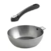 De Buyer Lot Sauteuse Paysanne Mineral B 24 Cm Et Manche Amovible Noir