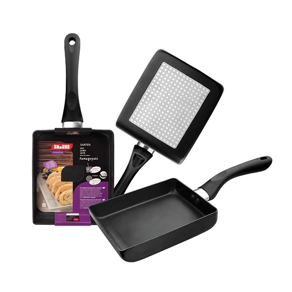 Ibili Poêle Carrée Spéciale Omelette 18 Cm 1 Ibili Poêle Carrée Spéciale Omelette 18 Cm