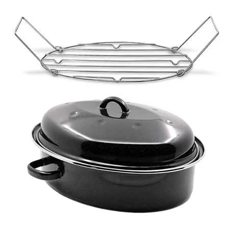 BEKA Lot Roaster Roasty'Cook 38 Cm + Grille 1 BEKA Lot Roaster Roasty'Cook 38 Cm + Grille