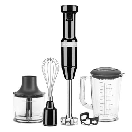 Mixeur Plongeant 5 Vitesses 180 W Noir Onyx Kitchenaid 5KHBV83EOB 1 Mixeur Plongeant 5 Vitesses 180 W Noir Onyx Kitchenaid 5KHBV83EOB
