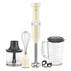 Mixeur Plongeant 5 Vitesses 180 W Crème Kitchenaid 5KHBV83EAC