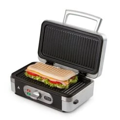 Domo Appareil 3 En 1 Grill, Gaufrier Et Croque-monsieur 30 Cm 1000 W DO9136C 8 Domo Appareil 3 En 1 Grill, Gaufrier Et Croque-monsieur 30 Cm 1000 W DO9136C -Kitchen Aid Boutique 760233 3 3 Appareil 3 en 1 grill gaufrier et croque monsieur 30 cm 1000 W DO9136C Domo