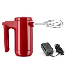KitchenAid Batteur à Main électrique Sans Fil 7 Vitesses Rouge Empire 5KHMB732EER -Kitchen Aid Boutique 760356 1 2 Batteur a main electrique sans fil 7 vitesses rouge empire 5KHMB732EER Kitchenaid