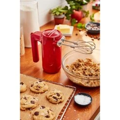 KitchenAid Batteur à Main électrique Sans Fil 7 Vitesses Rouge Empire 5KHMB732EER -Kitchen Aid Boutique 760356 3 2 Batteur a main electrique sans fil 7 vitesses rouge empire 5KHMB732EER Kitchenaid