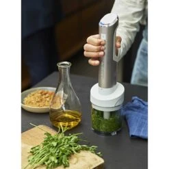 Cuisinart Mixeur Plongeant Argenté Sans Fil 3 En 1 RHB100E 7 Cuisinart Mixeur Plongeant Argenté Sans Fil 3 En 1 RHB100E -Kitchen Aid Boutique 761053 3 2 Mixeur plongeant argente sans fil 3 en 1 RHB100E Cuisinart