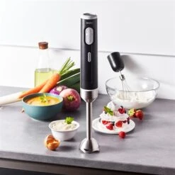 Mixeur électrique Plongeant Sans Fil Rechargeable 2 Vitesses 200 W 7 Mixeur électrique Plongeant Sans Fil Rechargeable 2 Vitesses 200 W -Kitchen Aid Boutique 761116 3 1 Mixeur electrique plongeant sans fil rechargeable 2 vitesses 200 W Simeo