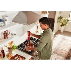 KitchenAid Mixeur Plongeant Sans Fil Rouge Empire 5KHBBV53EER -Kitchen Aid Boutique 761120 4 1 Mixeur plongeant sans fil rouge empire 5KHBBV53EER Kitchenaid