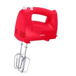 LIVOO Batteur électrique 200 W DOP162R -Kitchen Aid Boutique 76241 1 1 Batteur electrique 200 W DOP162R Livoo