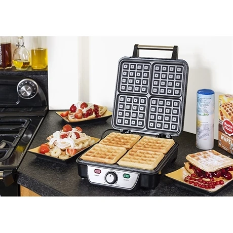 Bestron Gaufrier XXL 1100 W ASW281 4 Bestron Gaufrier XXL 1100 W ASW281 – Image 4