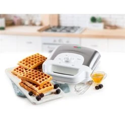 Gaufrier électrique Tasty Waffle 900 W Domo DO9222W 6 Gaufrier électrique Tasty Waffle 900 W Domo DO9222W -Kitchen Aid Boutique 780231 2 1 Gaufrier electrique tasty Waffle 900 W Domo DO9222W Domo