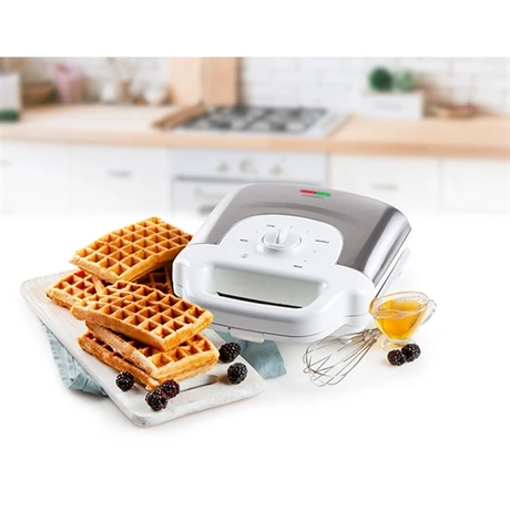 Gaufrier électrique Tasty Waffle 900 W Domo DO9222W 3 Gaufrier électrique Tasty Waffle 900 W Domo DO9222W – Image 3