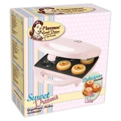 Bestron Appareil 6 Gâteaux Kougelhopf 900 W Sweet Dreams Rose -Kitchen Aid Boutique 780263 3 1 Appareil 6 gateaux Kougelhopf 900 W Sweet Dreams rose Bestron