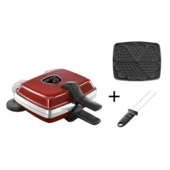 Gaufrier électrique Super 2 Antiadhésif Gaufres Cœurs Avec Pique Coloris Rouge -Kitchen Aid Boutique 780293 2 1 Gaufrier electrique Super 2 Antiadhesif gaufres c urs avec pique coloris rouge Lagrange
