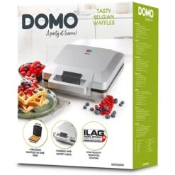Domo Gaufrier 1600 W DO9250W 9 Domo Gaufrier 1600 W DO9250W -Kitchen Aid Boutique 780302 4 1 Gaufrier 1600 W DO9250W Domo