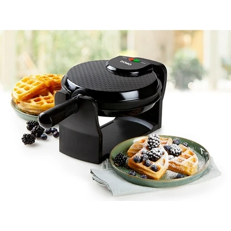 Domo Gaufrier Rotatif 1000 W DO9223W 2 Domo Gaufrier Rotatif 1000 W DO9223W – Image 2