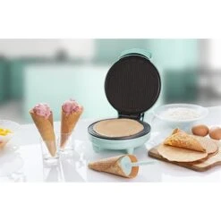 Set Gaufrier à Cornet 700 W Sweet Dreams Et Cuillère à Glace Eutectique -Kitchen Aid Boutique 789019 2 1 Set gaufrier a cornet 700 W Sweet Dreams et cuillere a glace eutectique